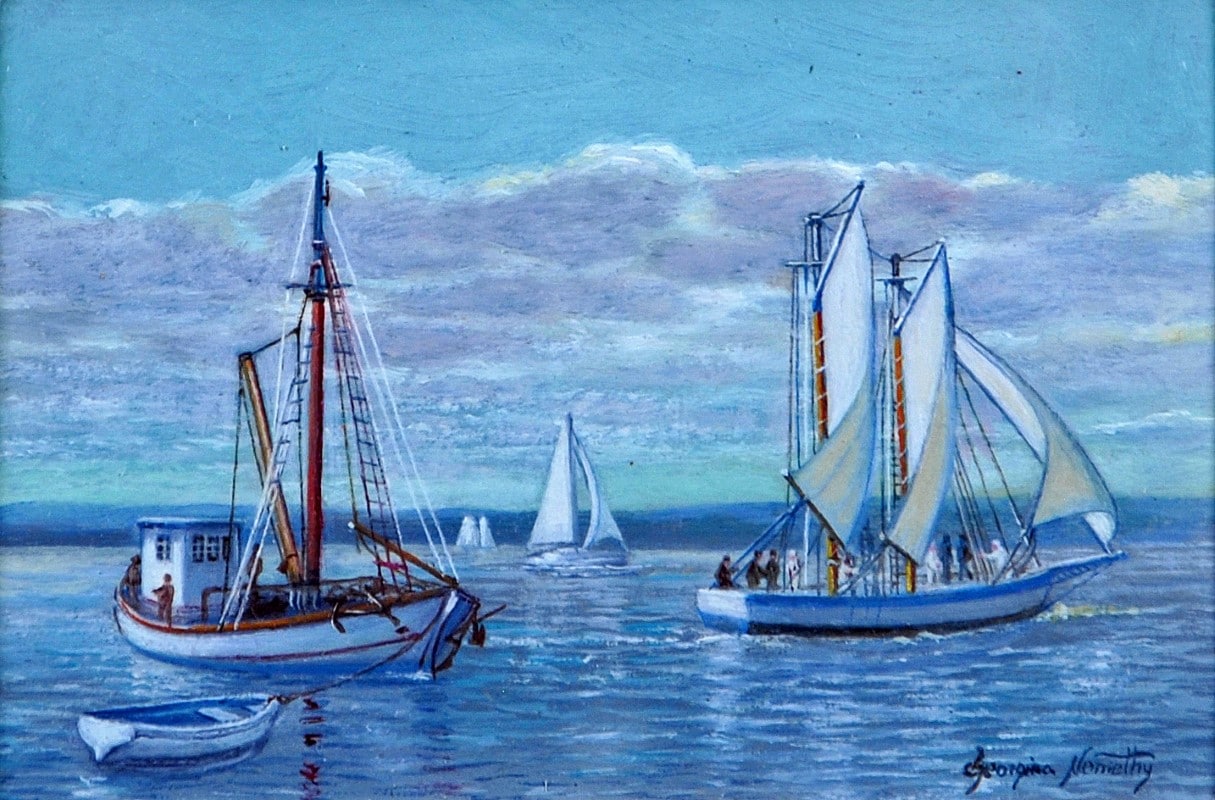 Némethy Georgina - Halászhajó