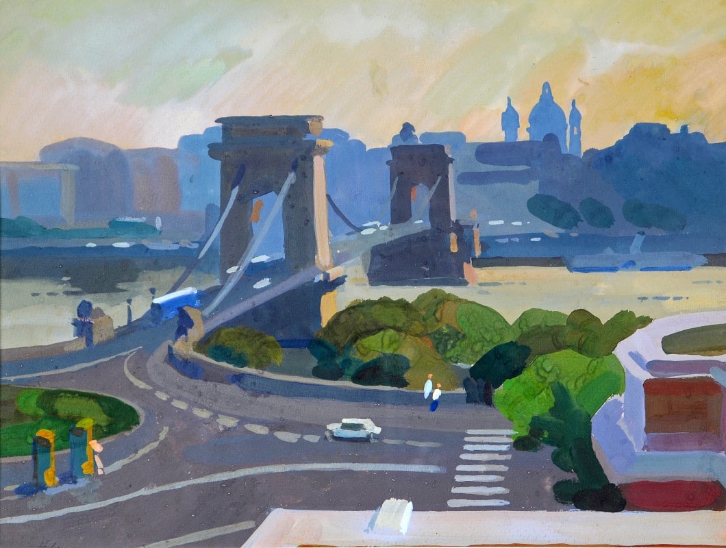 Khomenko Boris - A Lánchíd Budáról