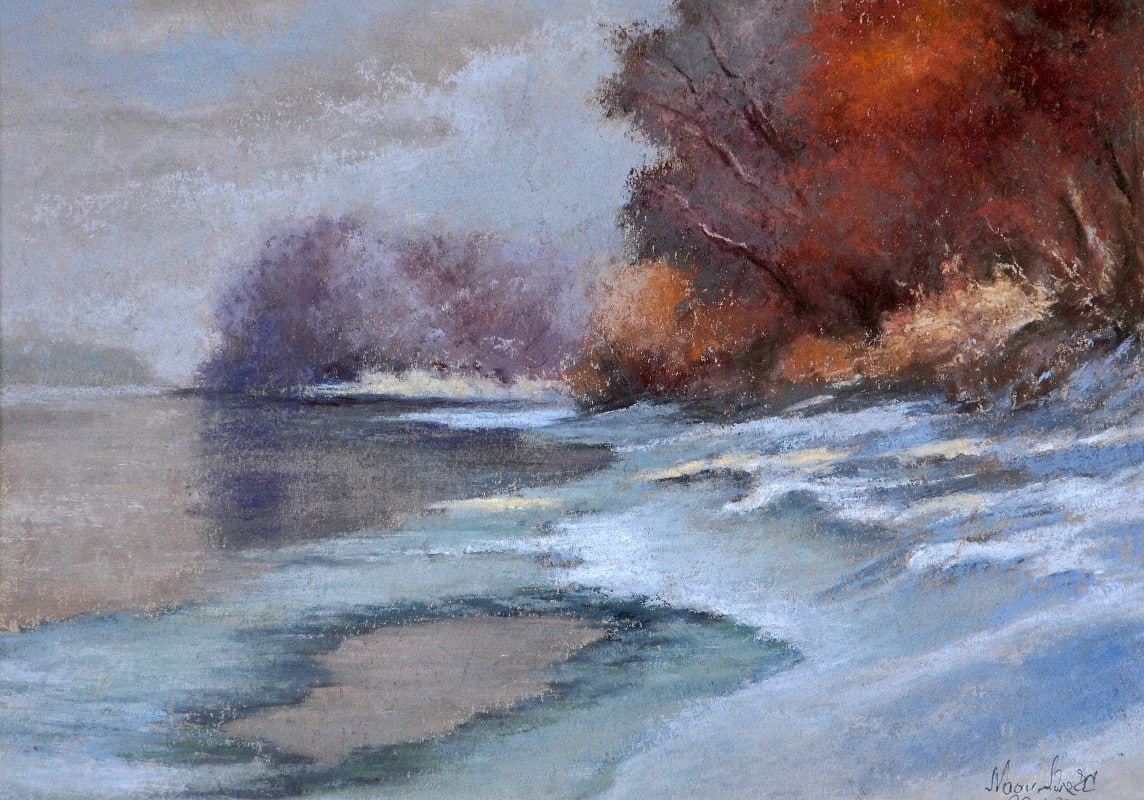 Nagy László - Téli Dunapart