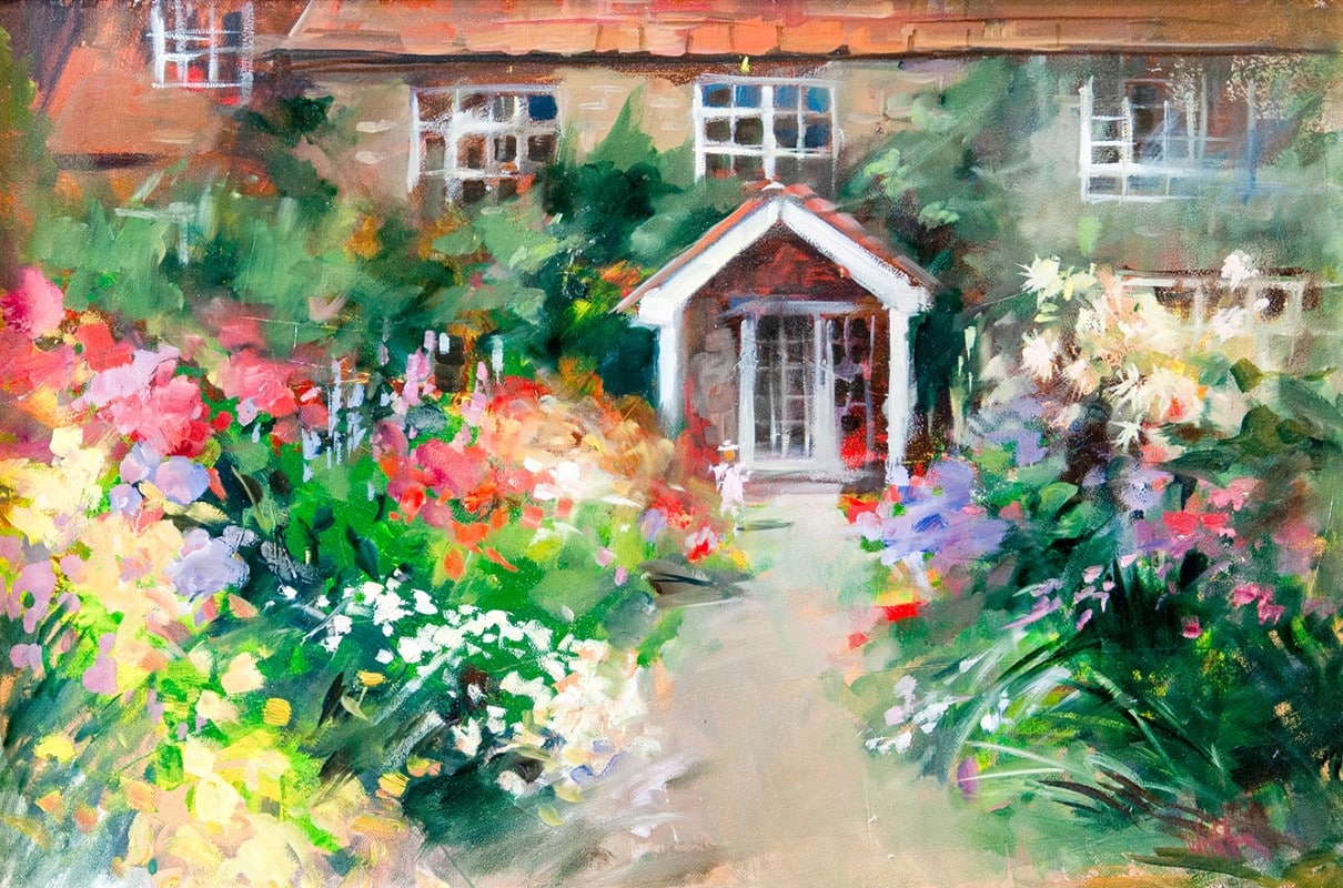 Walter Gábor - Nyár a kertben