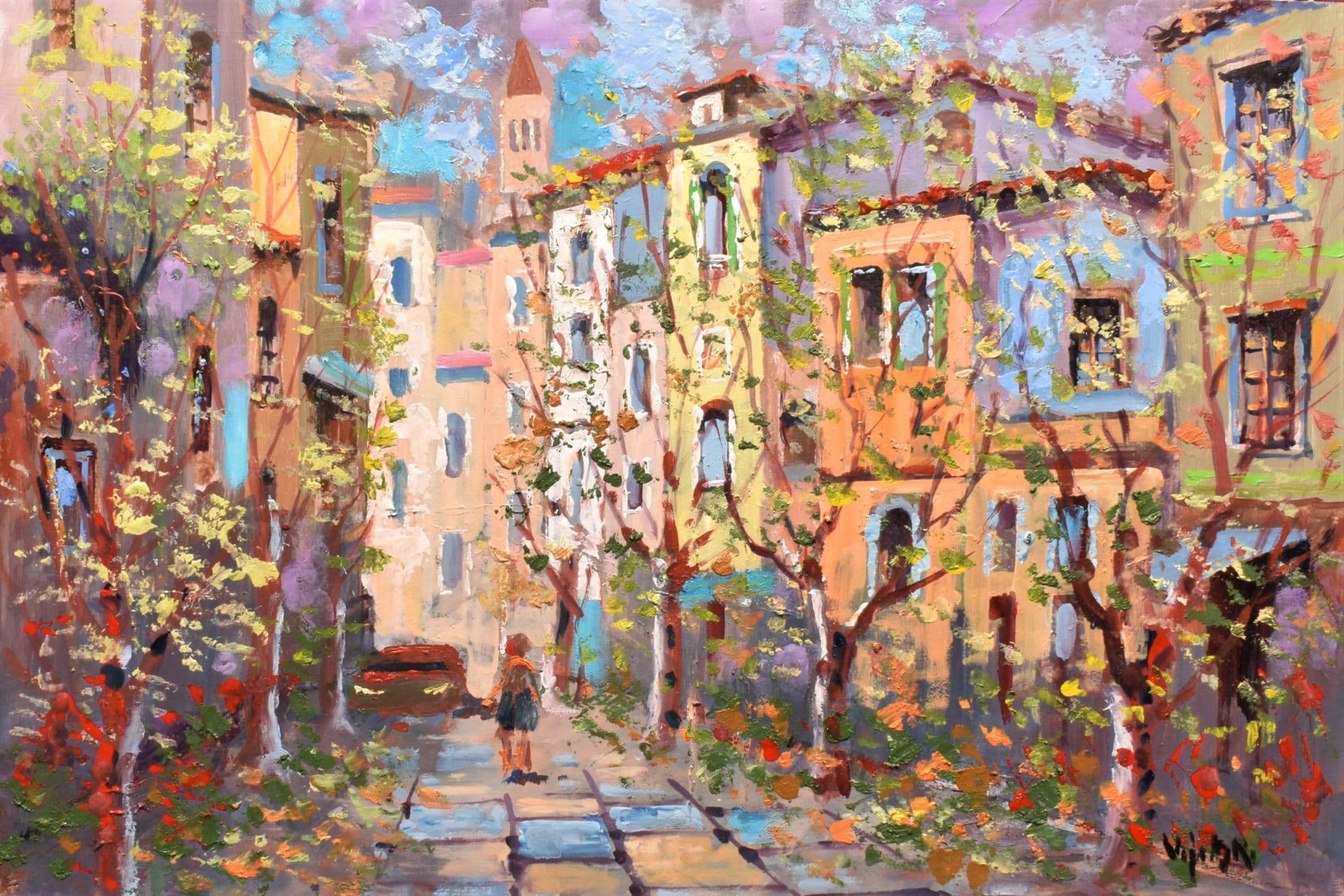 Vándorfény Kortárs Galéria Vojnits Richárd - Őszi utca