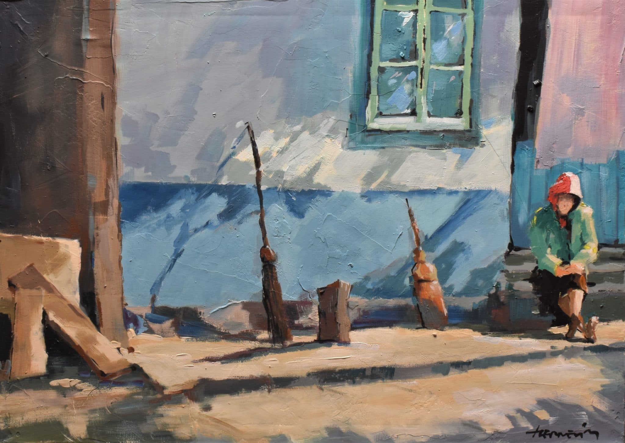 Vándorfény Kortárs Galéria Ioan Alexandru Herdelau - Nyári délután