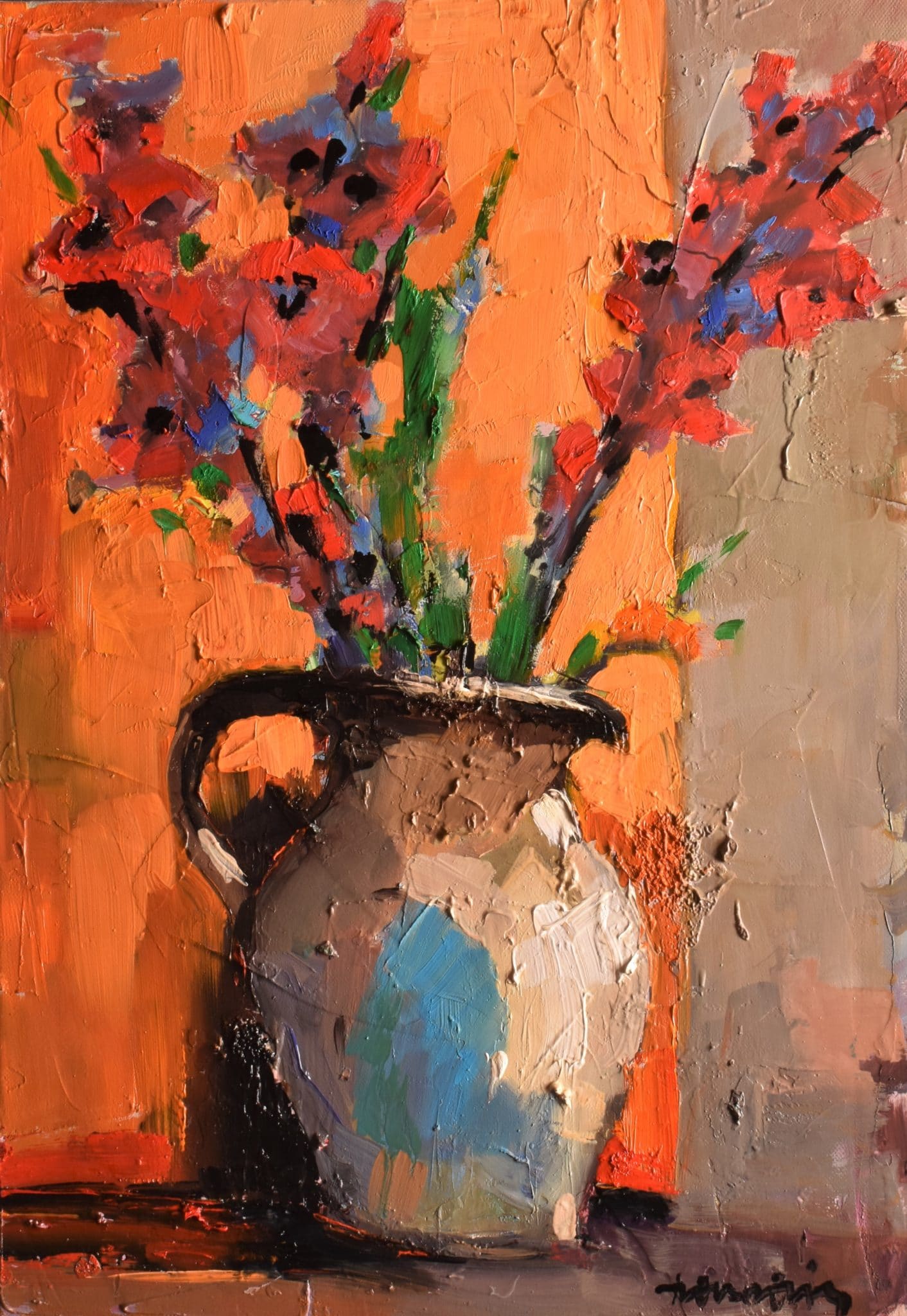 Vándorfény Kortárs Galéria Ioan Alexandru Herdelau - Virágok