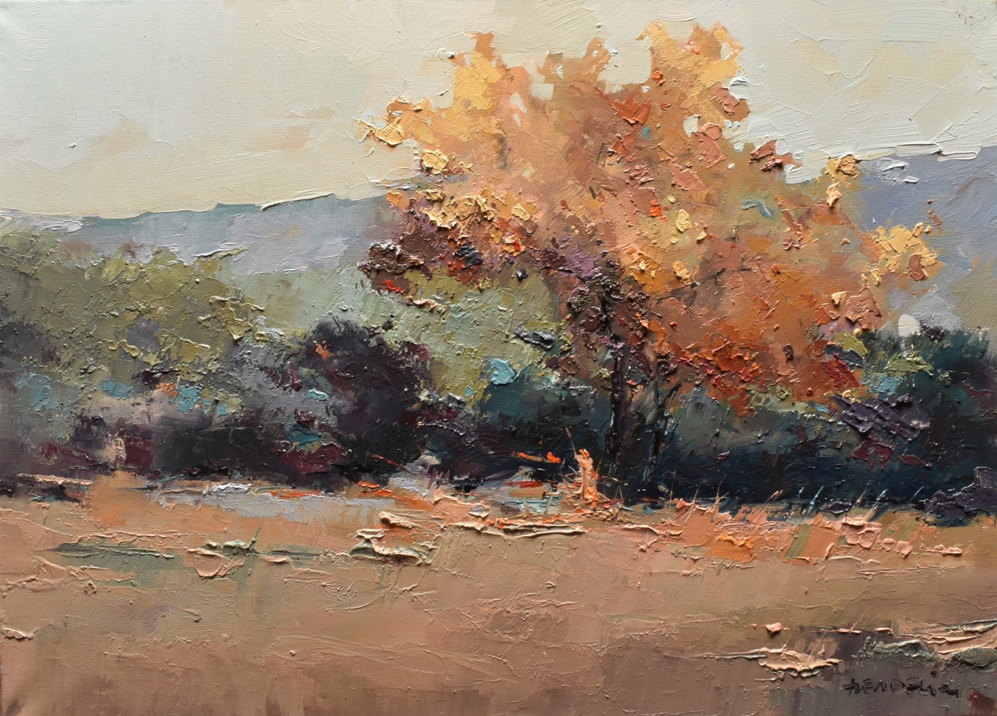 Vándorfény Kortárs Galéria Ioan Alexandru Herdelau - Őszi fényben