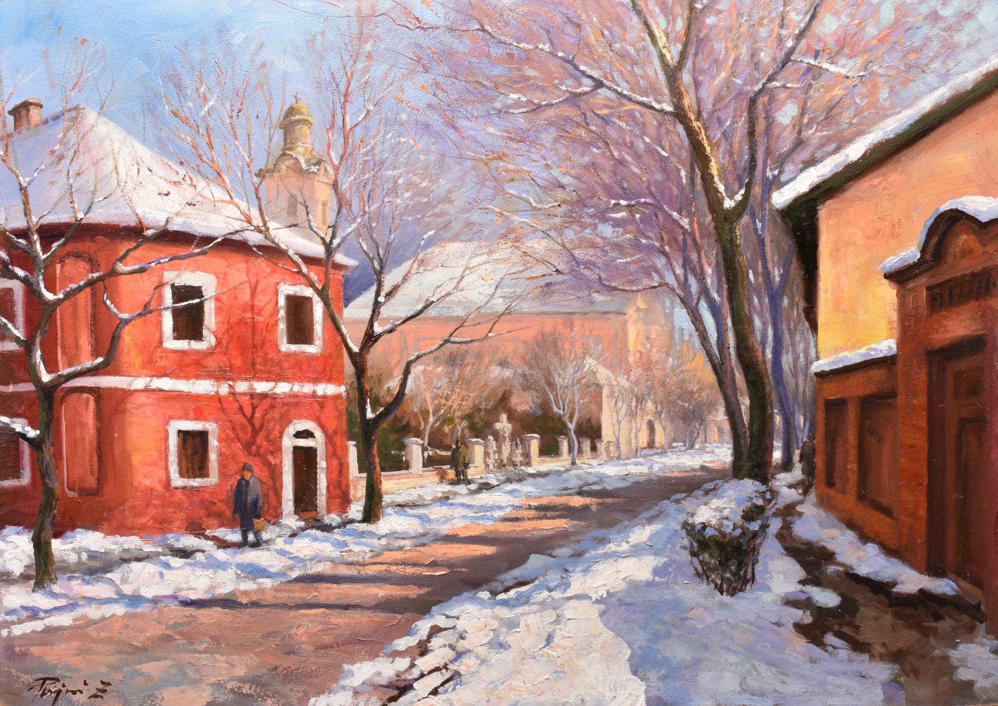 Vándorfény Kortárs Galéria Rajczi Zoltán - Téli ragyogás (Szeged)