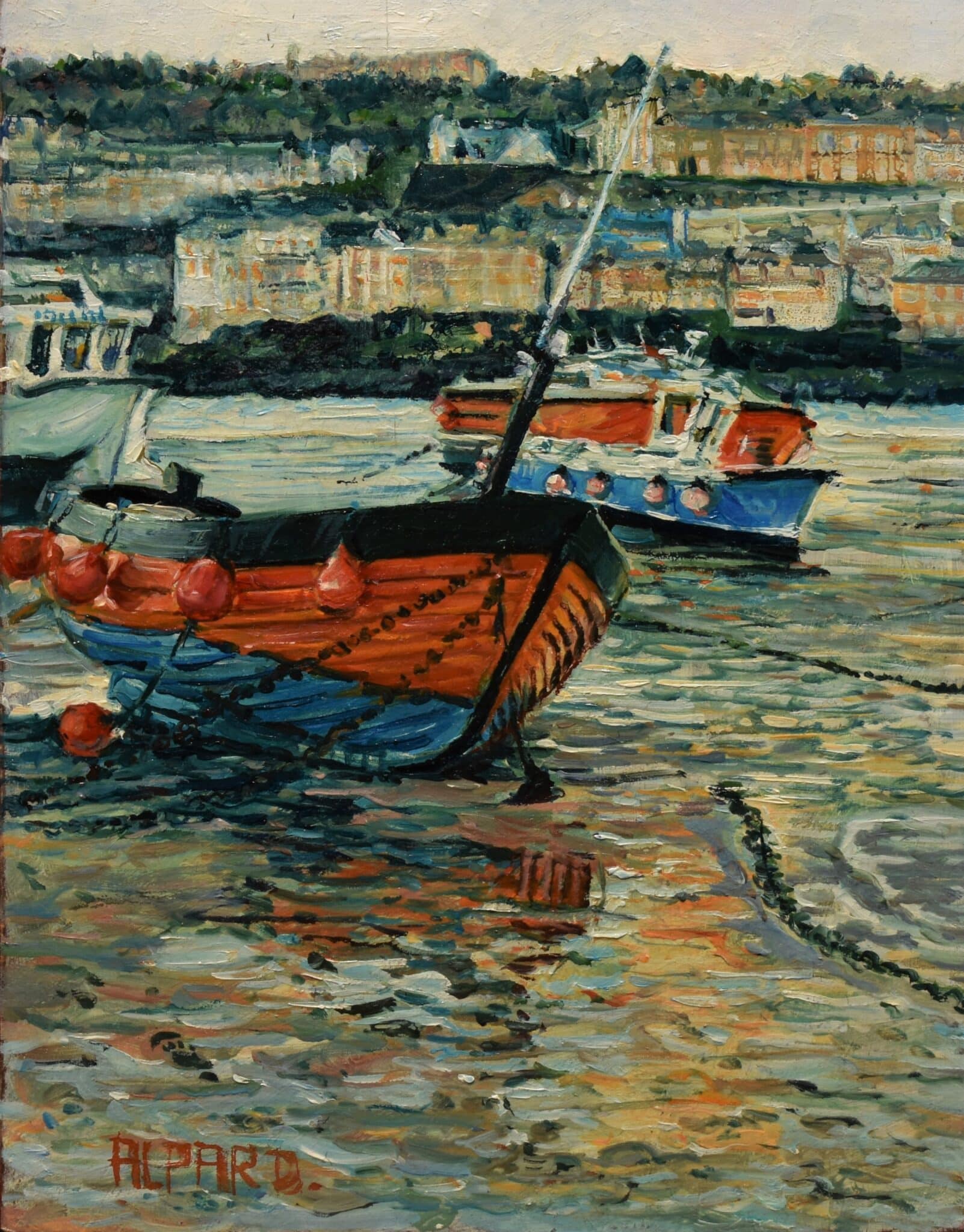 Vándorfény Kortárs Galéria Deák Alpár -Kikötve