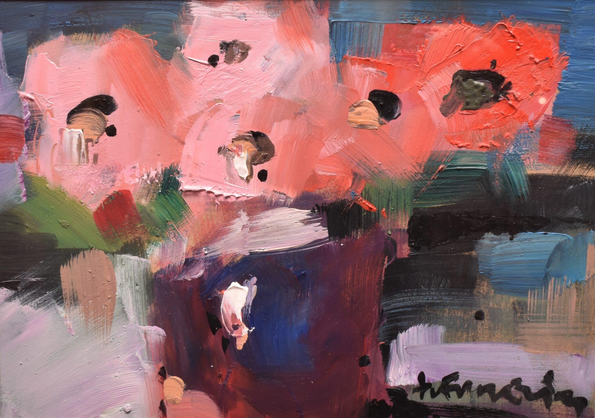 Vándorfény Kortárs Galéria Ioan Alexandru Herdelau - Pipacsok vázában