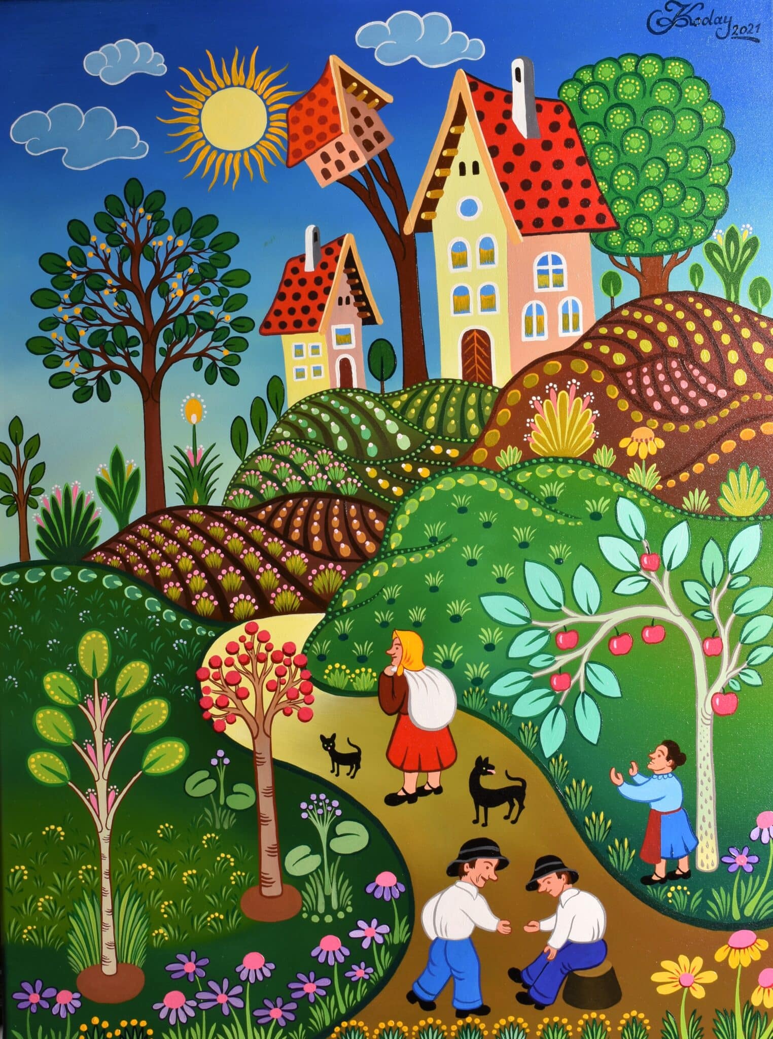 Vándorfény Kortárs Galéria Koday László - Mi a helyzet?