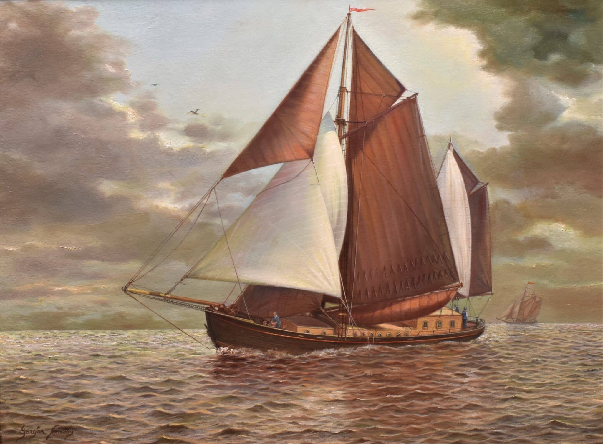 Némethy Georgina - Holland hajó