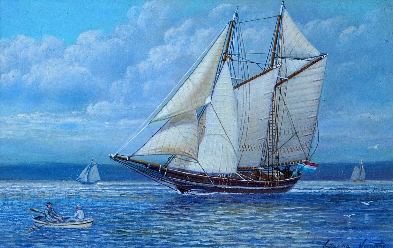 Némethy Georgina - Schooner