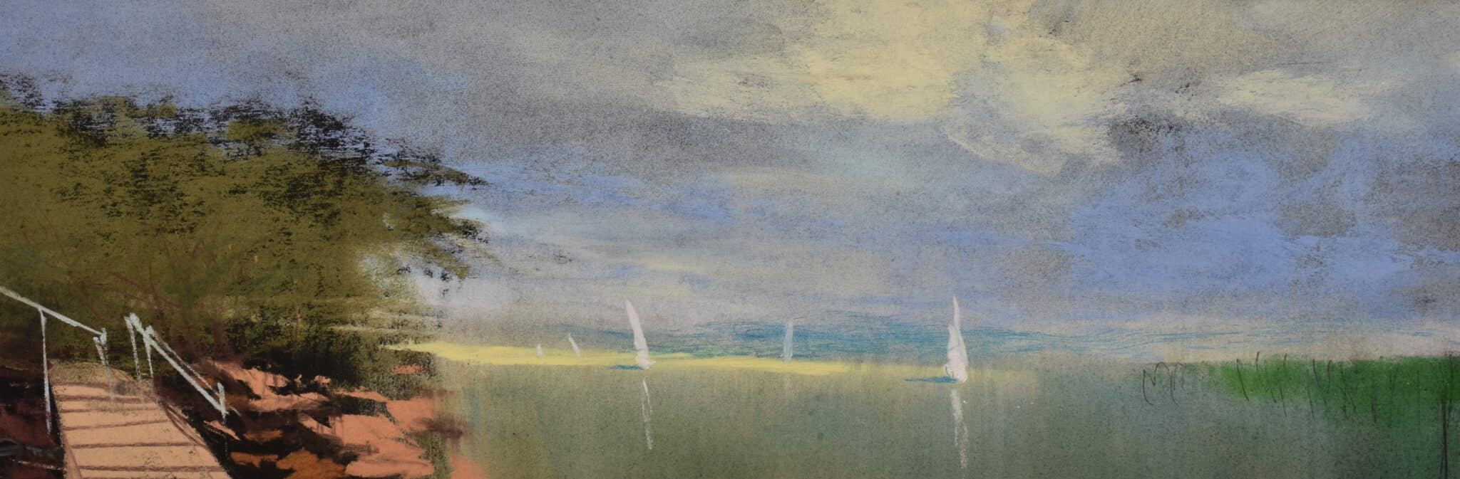 Vándorfény Kortárs Galéria Pósa Ede - Vitorlások