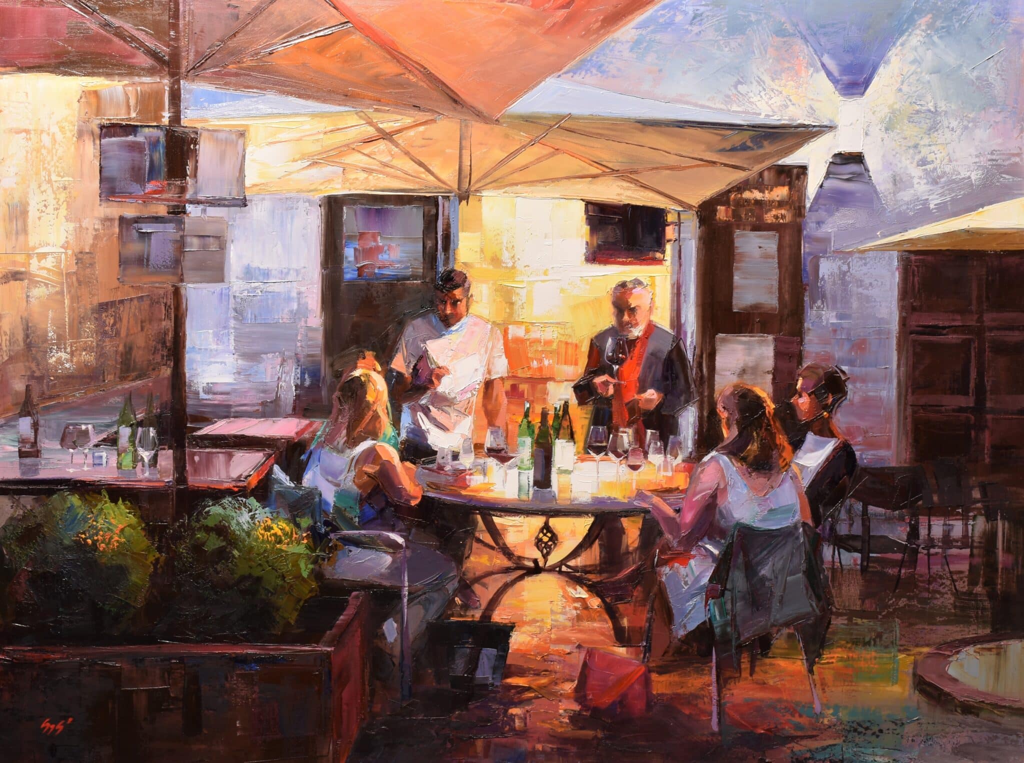 Vándorfény Kortárs Galéria Szakács Éva - Degustazione di vini a spello