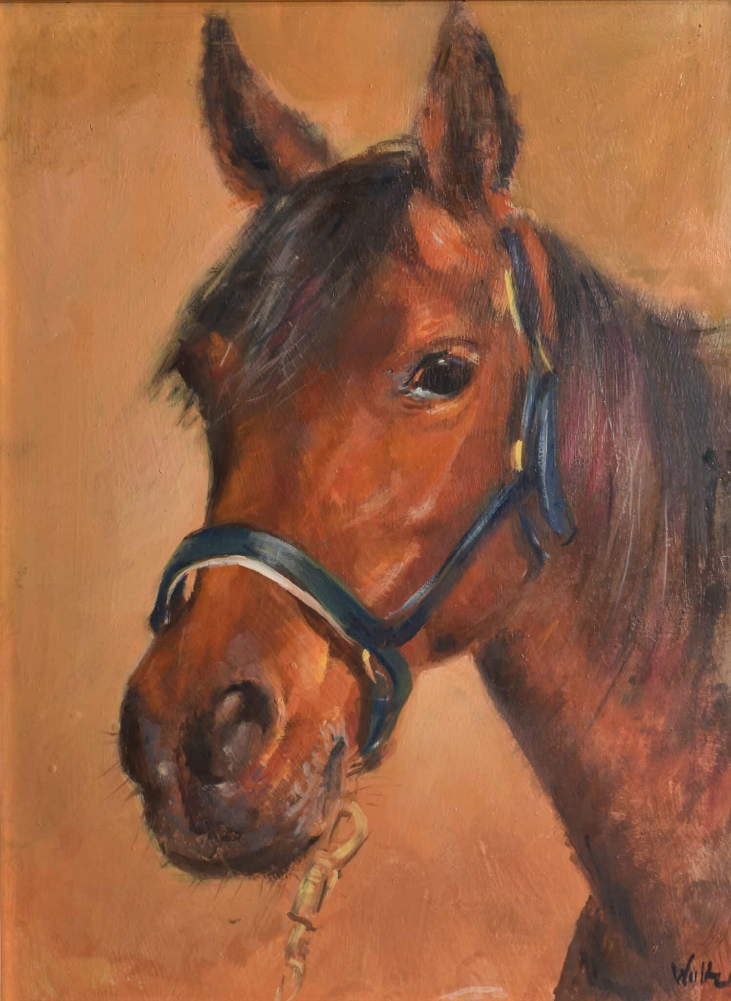 Walter Gábor - Lóportré