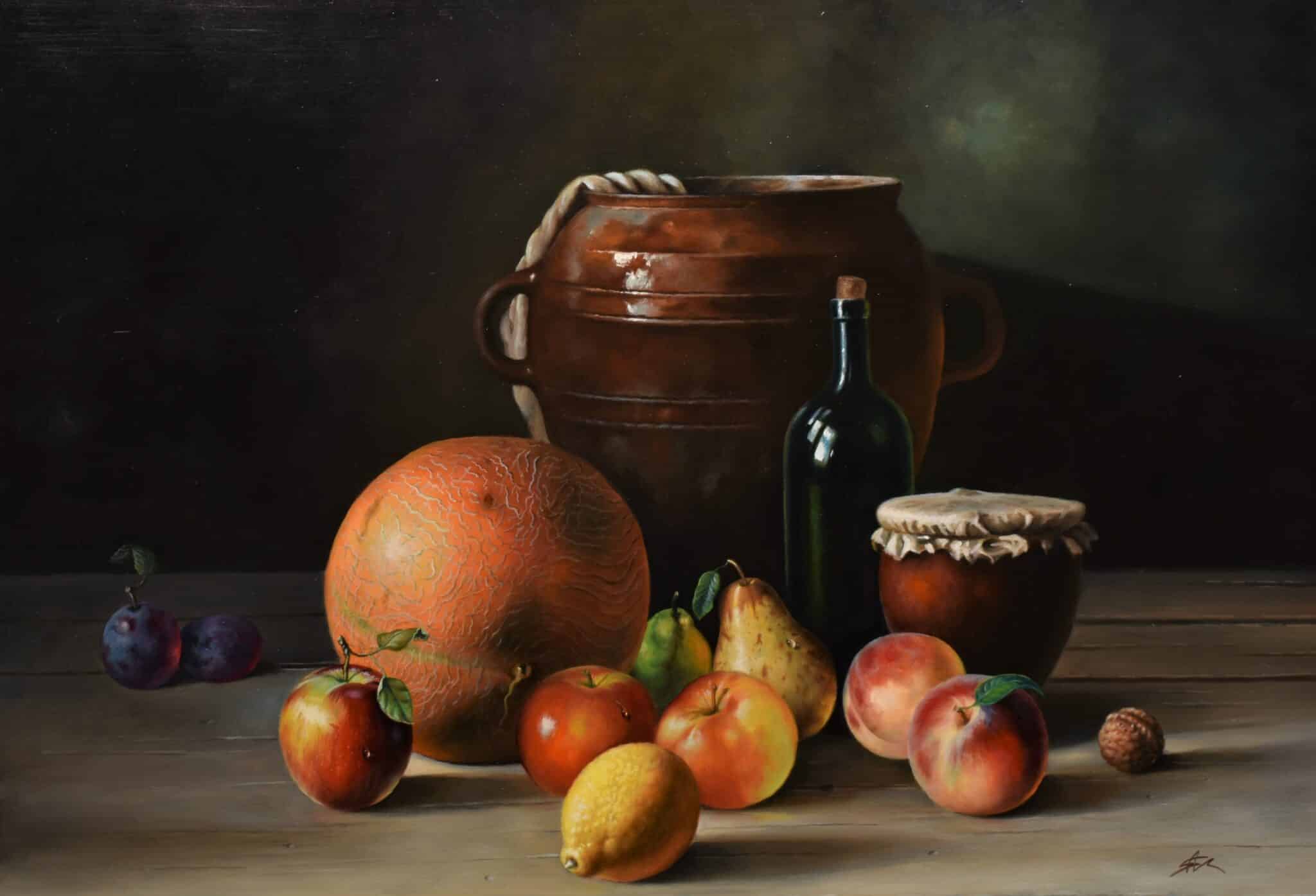 Vándorfény Kortárs Galéria Szepesi Andor - Nyárutó-őszelő