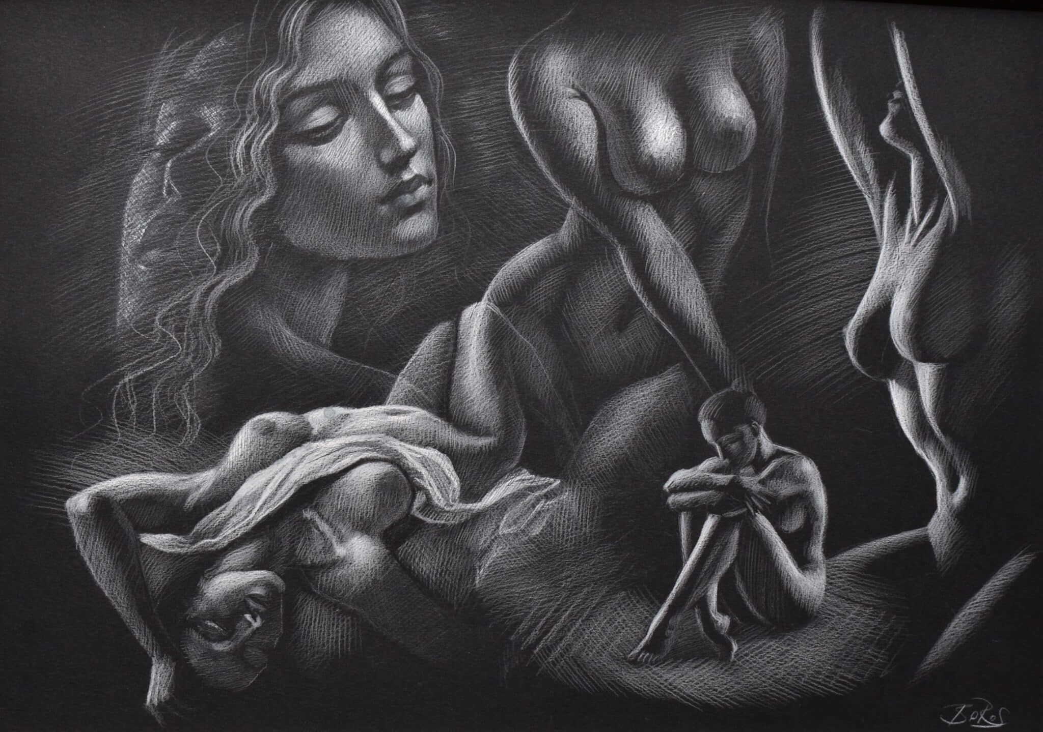 Vándorfény Kortárs Galéria Boros Attila - A balerina álma