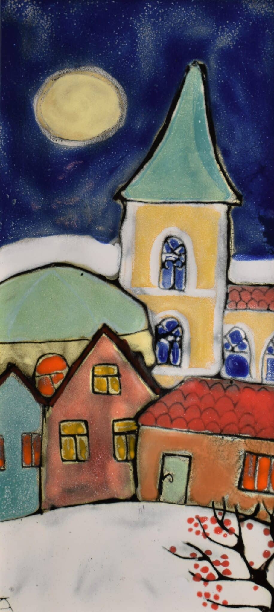 Fehér Kornélia - Téli város