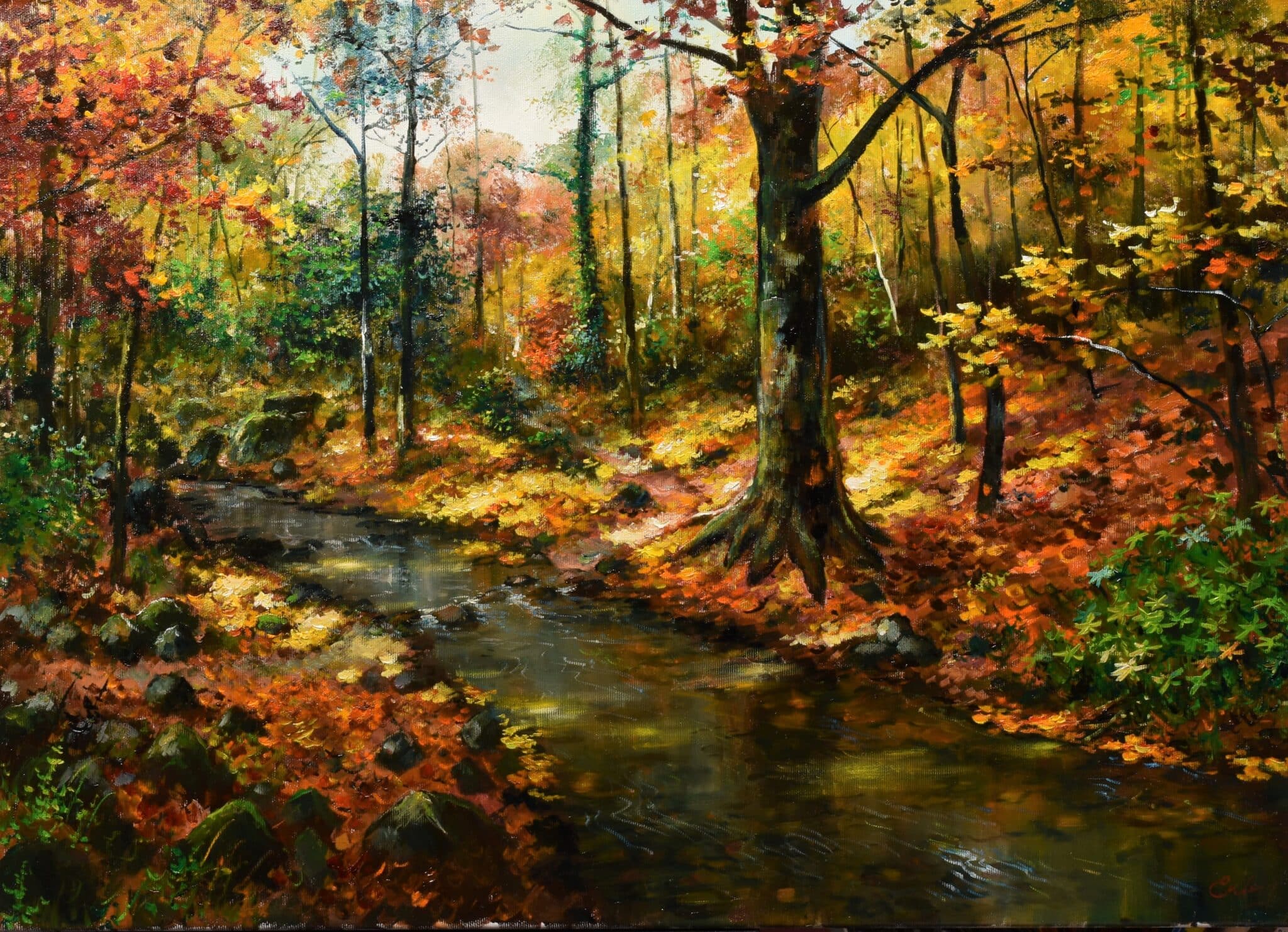 Vándorfény Kortárs Galéria Endrey-Nagy Attila - Ősz a Mecsekben