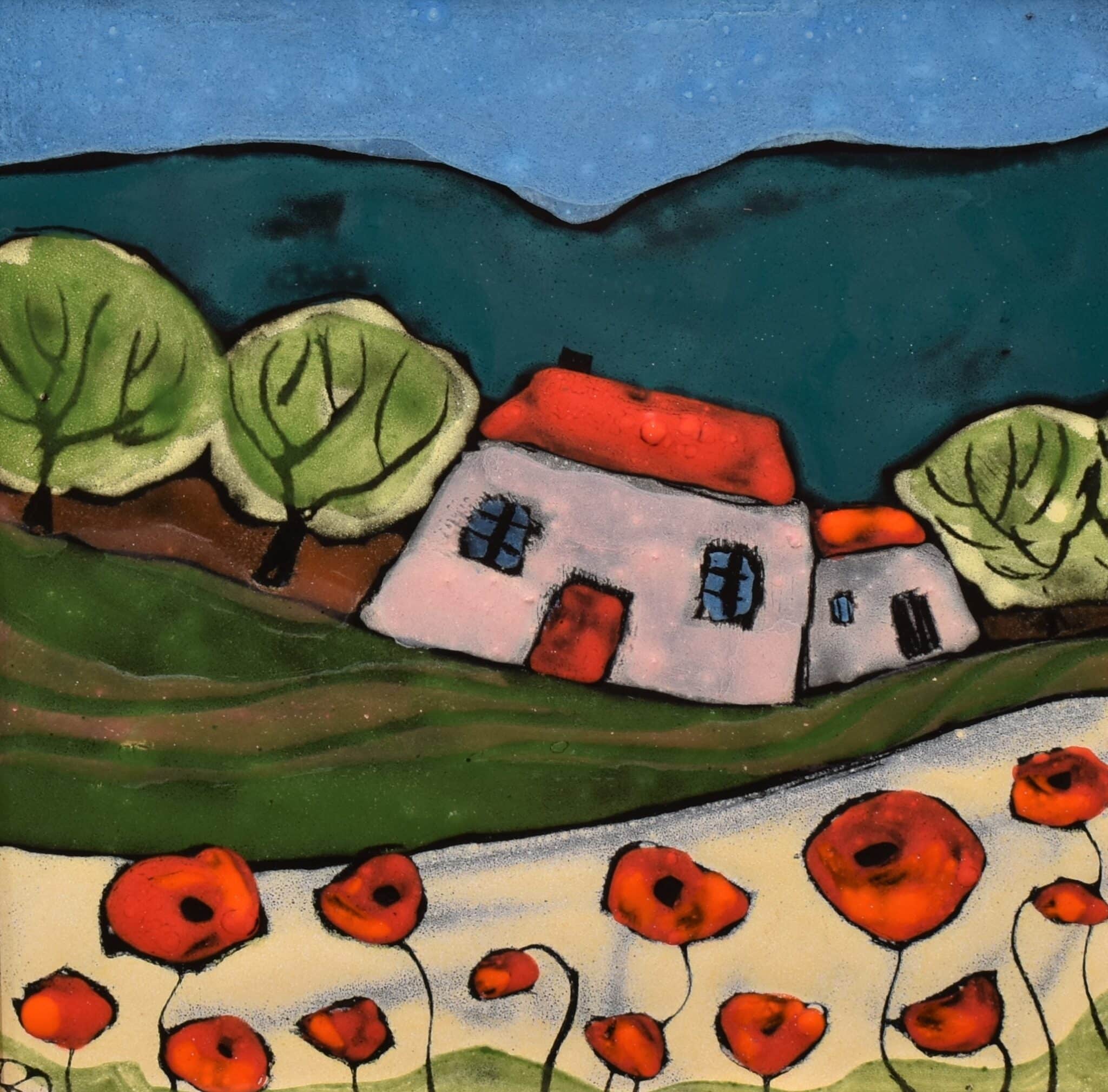 Fehér Kornélia - Pipacsos rét