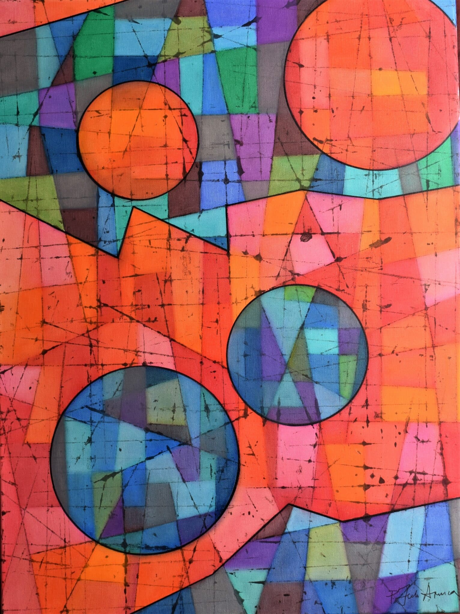 Vándorfény Kortárs Galéria Pálfy Julianna - Metszéspontok