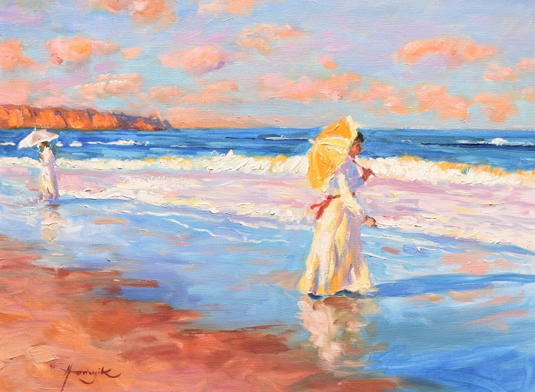 Hornyik Zoltán - A parti fövenyen