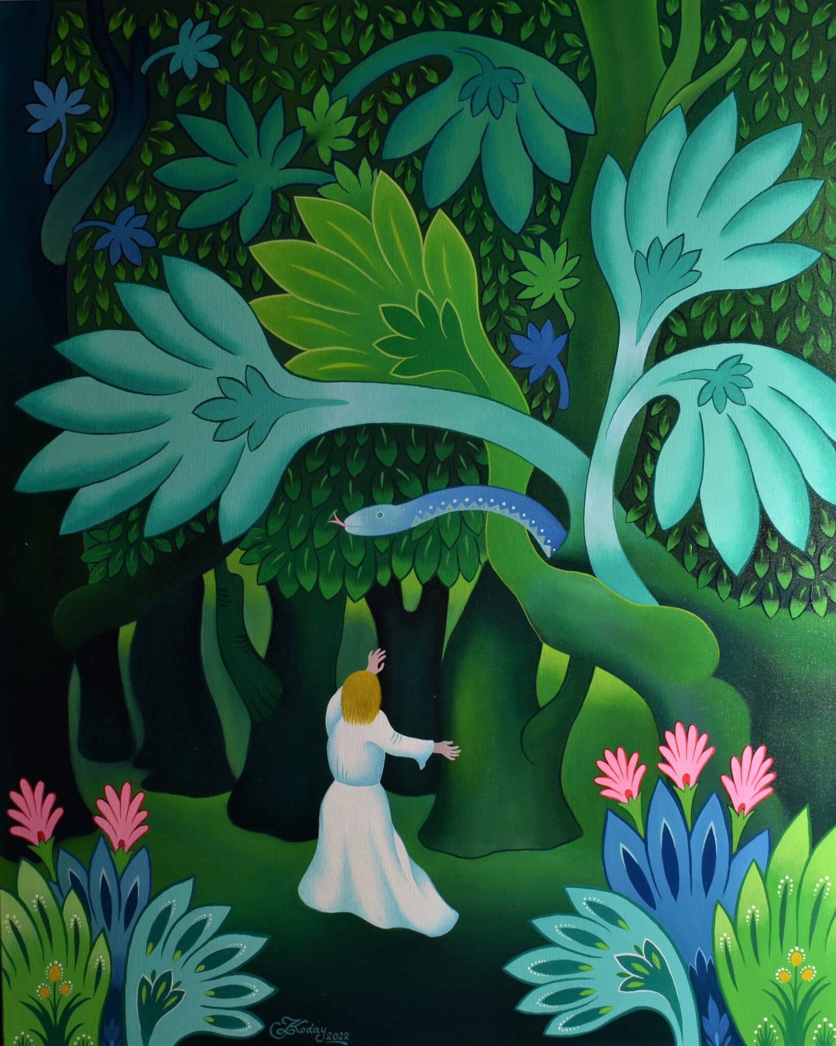 Vándorfény Kortárs Galéria Koday László - Menekülés