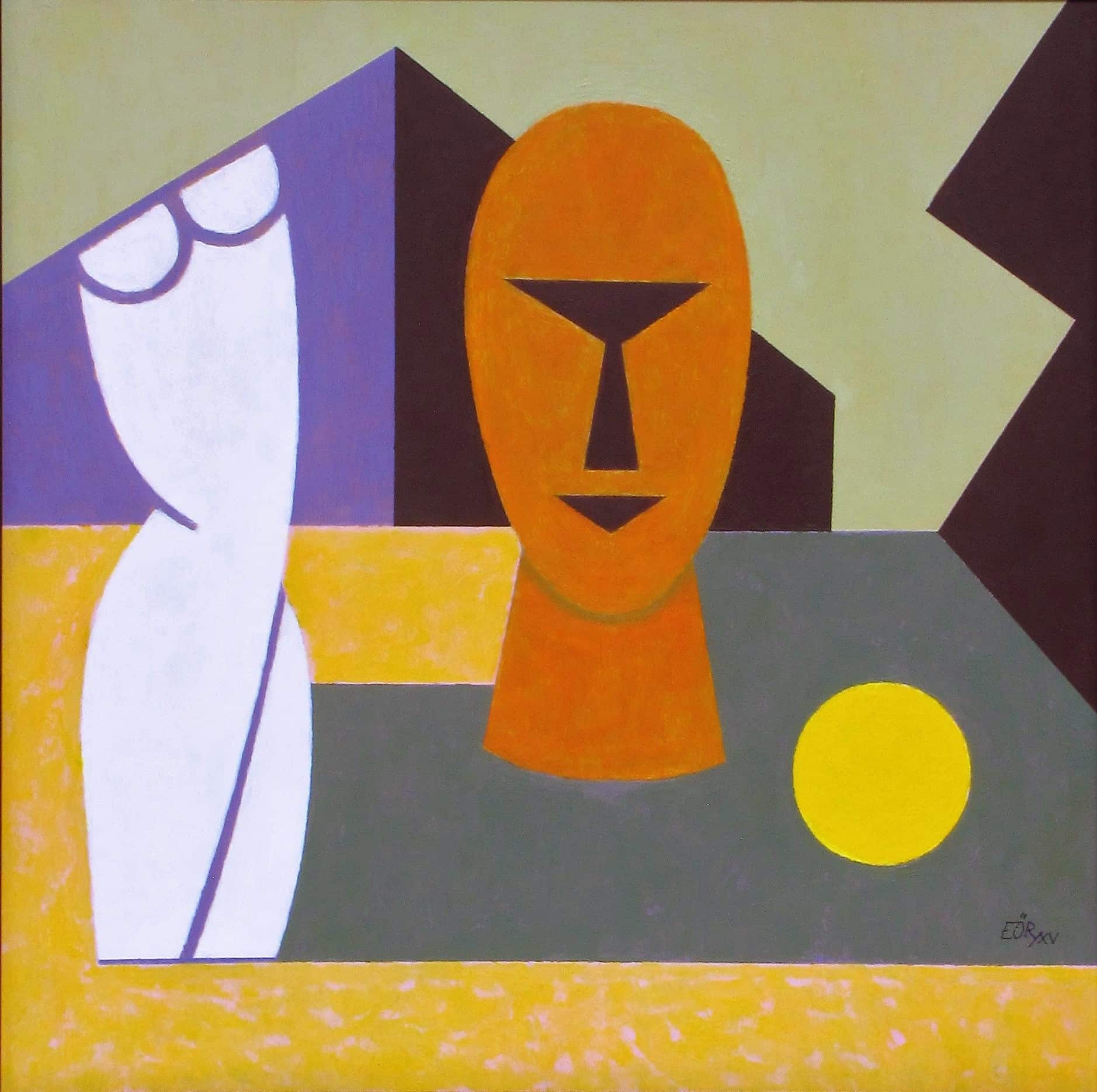 Vándorfény Kortárs Galéria Eőry Emil -Csendélet szobrokkal