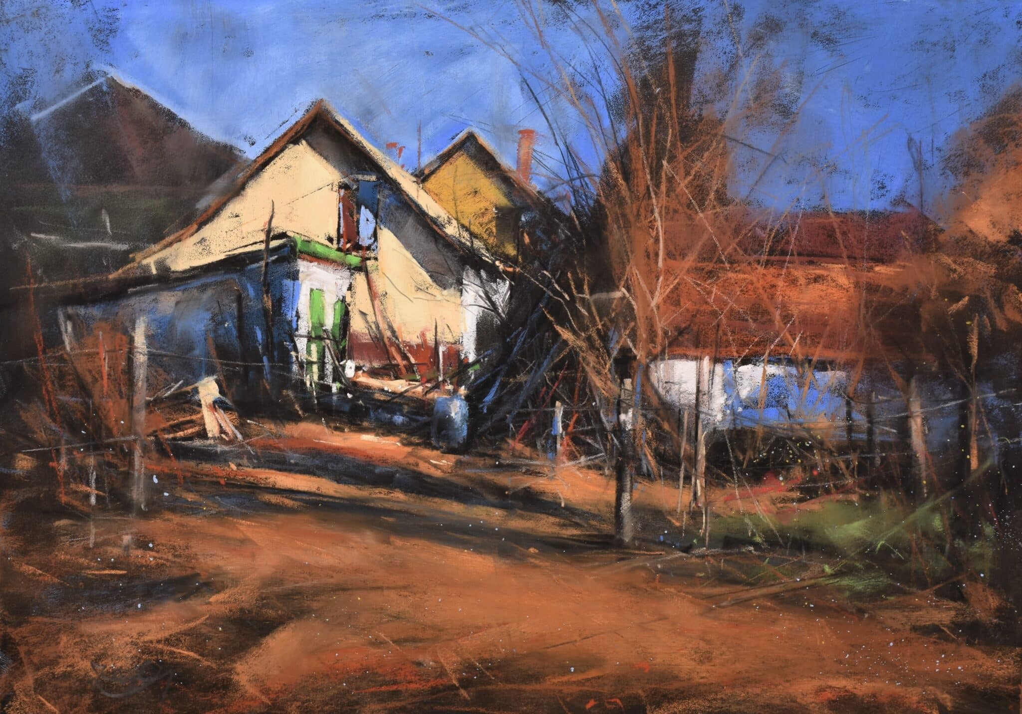 Vándorfény Kortárs Galéria Ziegler Németh Ferenc - Hátsóudvar