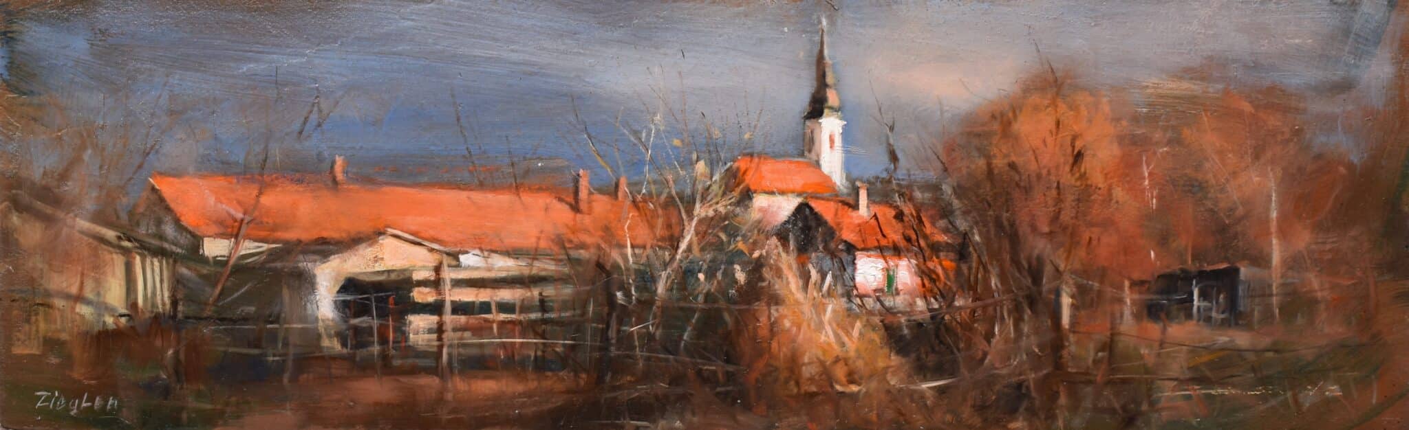 Vándorfény Kortárs Galéria Ziegler Németh Ferenc - Őszi emlék - Izsák