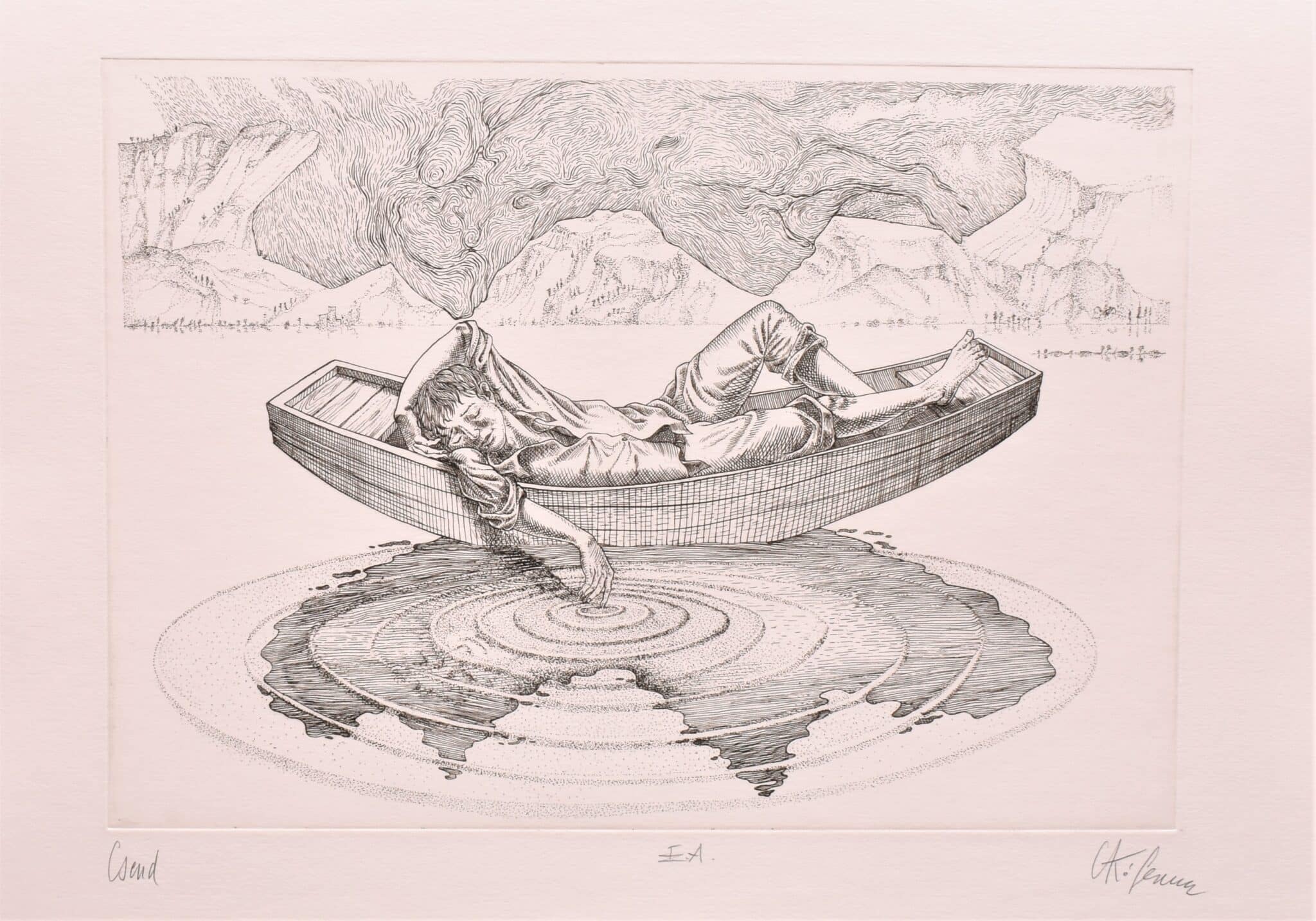 Vándorfény Kortárs Galéria Cakó Ferenc - Csend