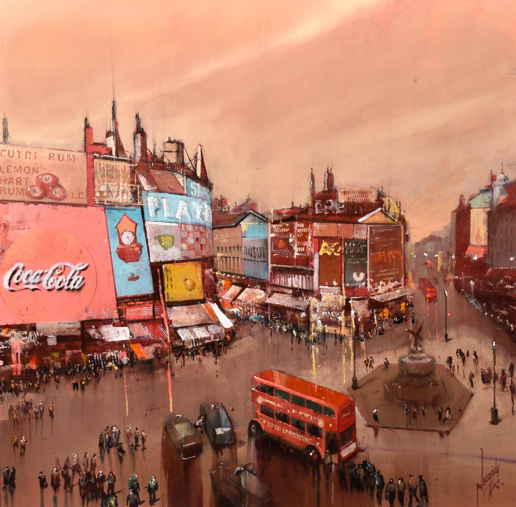 Vándorfény Kortárs Galéria Neogrády Antal - Piccadilly Circus