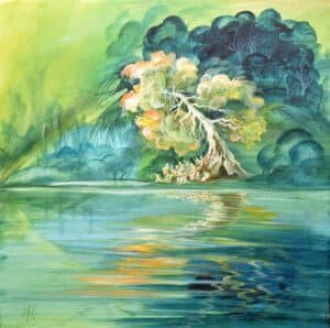 Cakó Ferenc - Az öreg tölgyfánál