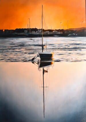 Cene gál István - Vitorlás a parton