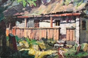 Vajda Károly - Tornácos ház, Felsőbánya