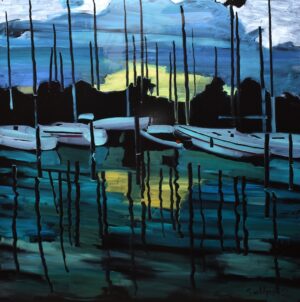 Szablyár Zsuzsanna - Balatoni vitorlások