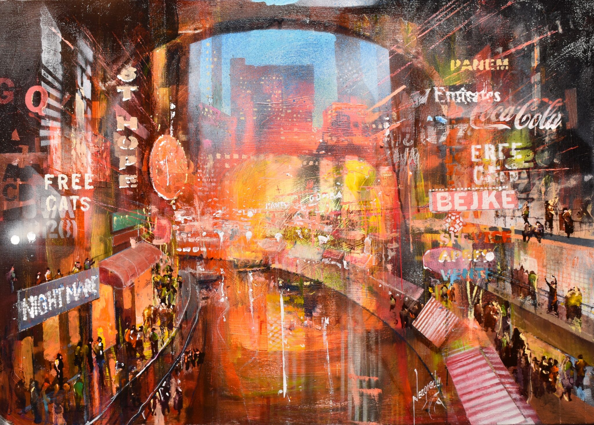 Neogrády Antal - Híd a fényen át