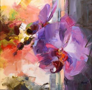 Szakács Éva - Orchidea-lila