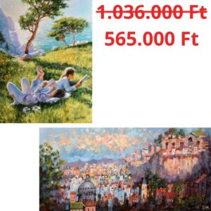 Artworks up to half price